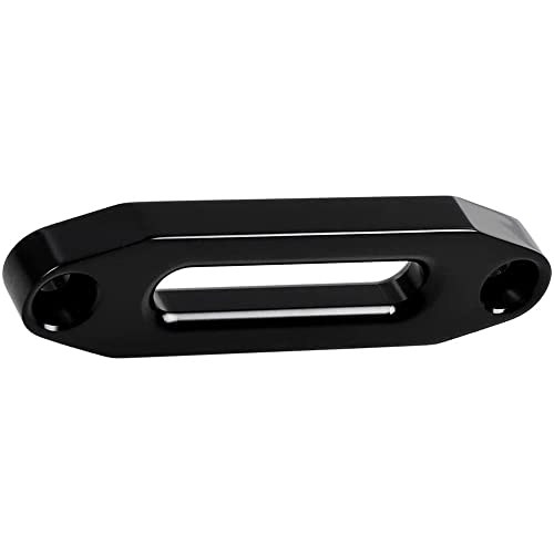 Riloer Aluminum Hawse Fairleads, Winch Rope Guide, Winch Roller Fairlead With 124mm 4 4/5