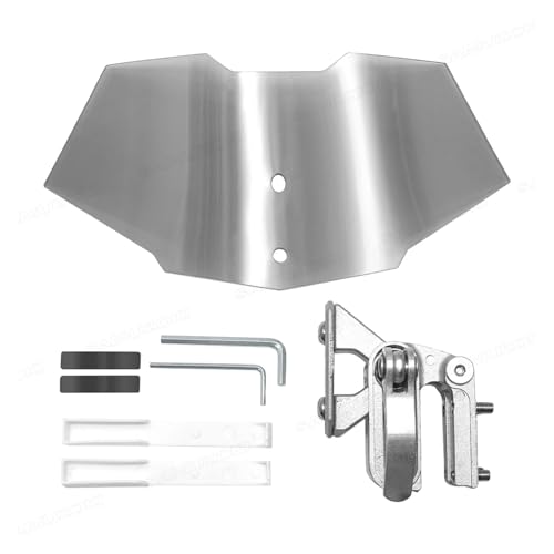 Déflecteur de vent moto pare-brise extension universelle becquet de protection