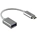 Price comparison product image Ligawo ® USB 3.1 type C, male to USB 3.1, type A female (ADapter), Win 10, Mac OS from 10.2, Linux, Google Chrome OS Silver USB 3.1 C zu USB 3.1 A