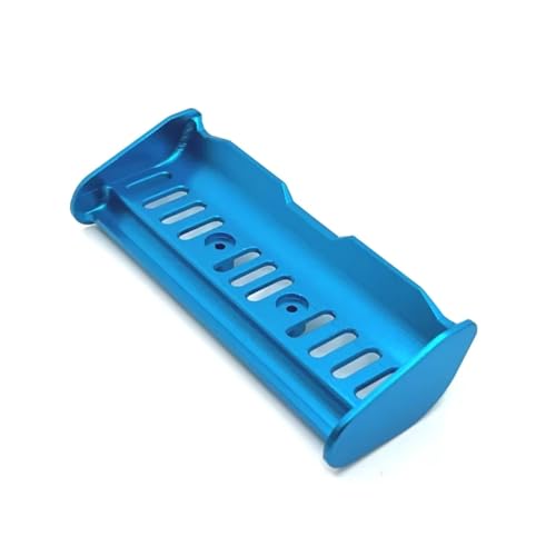 RC Car Accessories for MJX 14209 14210 16207 16208 16209 16210 H16 M162 163 1/14 1/16 Metal Tail Wing Rear Spoiler RC Car Upgrade Parts Accessories(Blue)