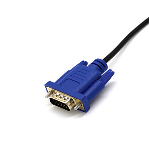 Flameer 1.5Metre DualLink DVI-I DVI Para VGA D-Sub Adaptador De Vídeo Conversor De Cabo 1.5M