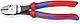 KNIPEX Kraft-Seitenschneider mit Comfort-Griffen schwarz atramentiert 200 mm, 74 02 200