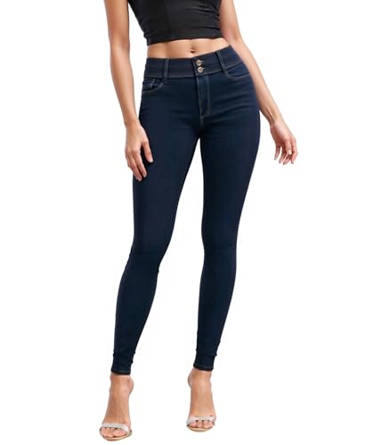 Hybrid & Company Women's Butt Lift V2 Super Comfy Stretch Denim Jeans P43632SKX Indigo1 20
