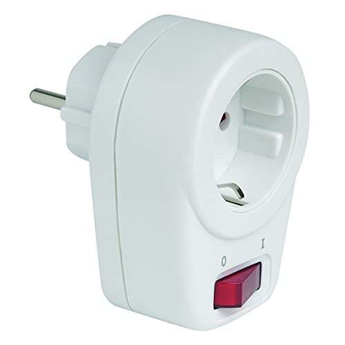 ADAPTADOR 16A BLANCO CON INTERRUPTOR CL518701 SIMON BRICO Cover