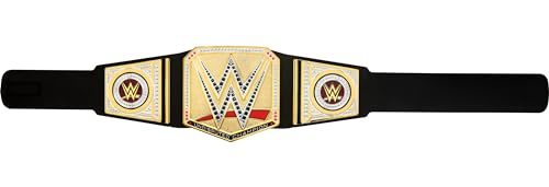 mattel wwe championship title undisputed wwe universal championship role-play amp costume accessory wearable leather-like belt 3 feet with one-time adjustment