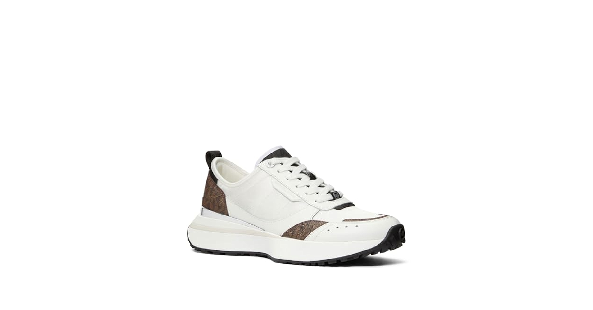 MICHAEL KORS FLYNN メッシュ＆レザー スニーカー MICHAEL KORS（マイケルコース）の「FLYNN メッシュ&レザー