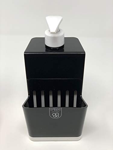 Dispensador Crippa branco/preto