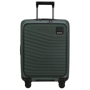 Samsonite Intuo - Spinner S, Erweiterbarer Handgepäck, 55 cm, 42/48 L, Grün (Olive Green)