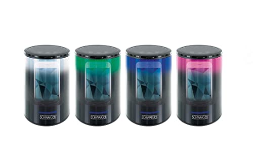 SCHWAIGER 661989 Ozon Sterilisator Desinfektionsgerät Ladegerät Bakterienentferner Virenentferner mit LED Beleuchtung Touchpad für Smartphone Schlüssel Geldbörse Brille