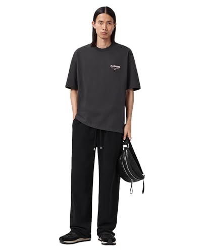 Image of AllSaints Men's Underground Oversized Short Sleeve Crew Neck Shirt