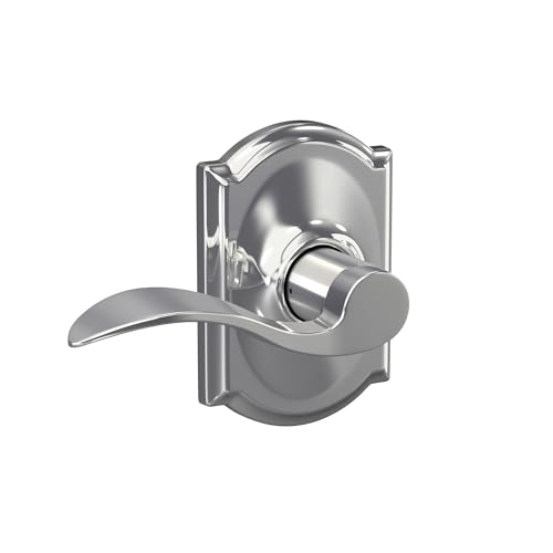 Image of SCHLAGE Trim with SCHLAGE Hall and Closet Lever, Bright Chrome (F10 ACC 625 CAM)
