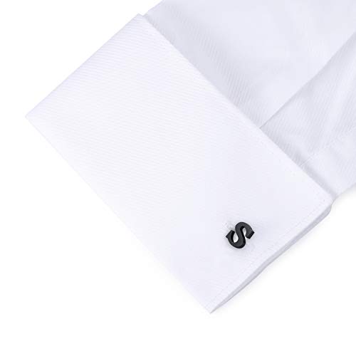Set de Mancuernillas Inicial Letra C para Hombre miniatura 3