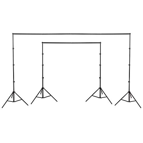image for AW 8.5x10ft Adjustable Backdrop Stand Photography Background Support S