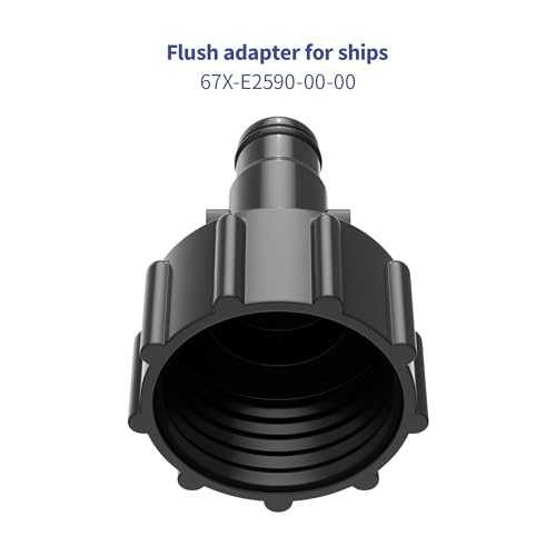 Image of 67X-E2590-00-00 Compatible with Yamaha WaveRunner /Sport Jet Boat Conduction Water Flush Fitting
