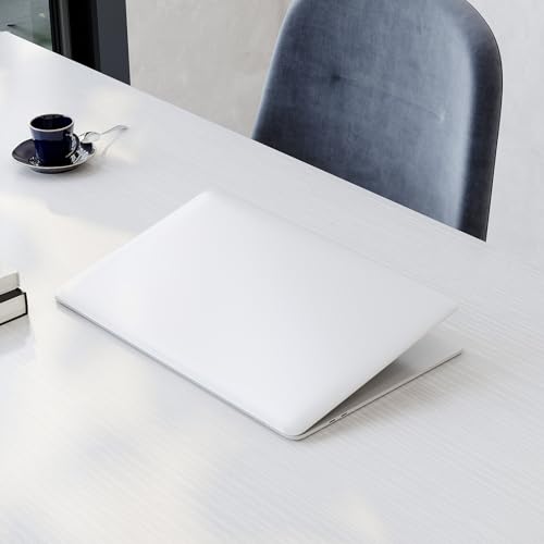 ODK Kleiner Schreibtisch, 100×48cm Computertisch Bürotisch für Arbeitszimmer, Schlafzimmer, Wohnzimmer,Büro, Schreibtisch Klein Modern Holz PC Tisch Officetisch für Home, Office, Weiß