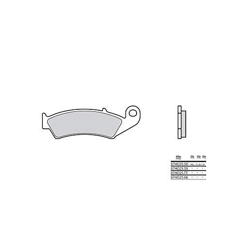 Plaquettes de frein Brembo 07HO2506 pour moto route