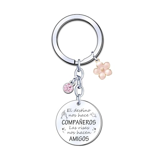 YJYJZX Regalos amigos llaveros regalo amiga llaveros regalo personalizado y divertido compañeros de trabajo Regalo Compañera Trabajo Regalo Despedida Compañera de Trabajo Regalos para Amigas (1)