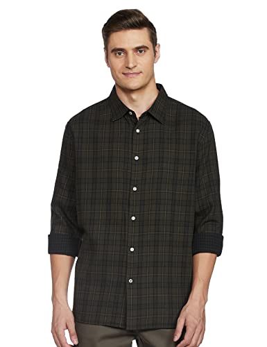 Image of Marks & Spencer Mens Solid Polyester Blend Collared Neck Regular Fit Easy Iron Shirt (Pack of 2)