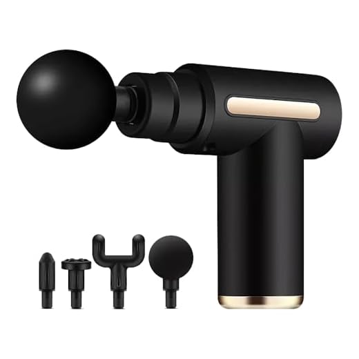 Ditap Mix Massageador Muscular Profissional Elétrico Portátil Pistola Massageadora - Aparelho Fisioterapia Para Relaxamento Muscular Com 6 Funções. (Linha Premium Profissional).