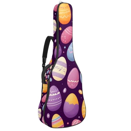 Housse de guitare acoustique 101,6 cm imperméable avec protection en éponge