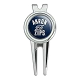 GRAPHICS & MORE University of Akron Zips Logo Golf Divot Repair Tool and Ball Marker
