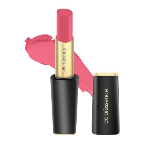 Image of Coloressence Intense Long Wear Lipstick, Vibrant Coral, 3.3gm | Highly Pigmented | Matte Finish | Long Lasting | Waterproof | Non-Sticky