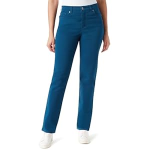 Gloria Vanderbilt Women’s Amanda Classic High Rise Tapered Jean Petite