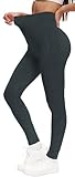 HiBwoBwo High Waisted Leggings for Women Tummy Control Soft Butt Lifting Yoga Pants Stretchy Workout Non See Through Leggings