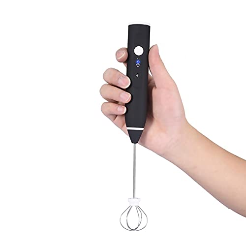 Handheld-Getränkemixer, Elektrischer Milchaufschäumer Handheld-Schaumhersteller Lange Lebensdauer USB-Ladung Mehrere… – Bild 3