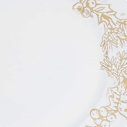 Platos decorativos SARO LIFESTYLE 13" x 13" 4 unidades miniatura 4