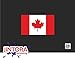JINTORA - Canada Flag - Autocollant en Vinyle imprimé pour Voiture, classeur, Moto, vélo, Mur, Porte, réfrigérateur, etc. - 99x165mm