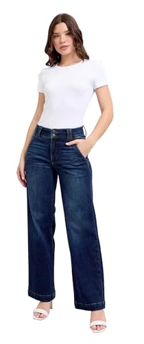 Judy Blue High Waist Wide Leg Jeans, 82642