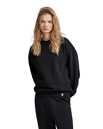 G-Star Raw Sudadera Essential Unisex Loose Para Hombre, Negro Dk Black D22995-D395-6484 , S G-Star Raw Sudadera Essential Unisex Loose Para Hombre, Negro Dk Black D22995-D395-6484 , S
