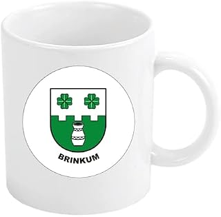 TAZA. ESCUDO BRINKUM NIEDERSACHSEN ALEMANIA