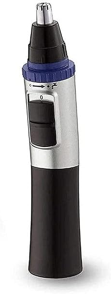 Nose Hair Trimmer - Ear Facial Hair Removal Clipper for Men Shaver Water Resistant Dual Edge Blades