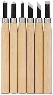 URBAN BOX 6pcs Professional Wood Carving Chisel Set, Carbon Steel Wood Carving Tools, Woodworking Chisels Wood Chisel Kits, Power Grip Carving Tools Great for Carving Woodworking Beginners & Kids (B0BT7WK4RT) Amazon Price History, Amazon Price Tracker