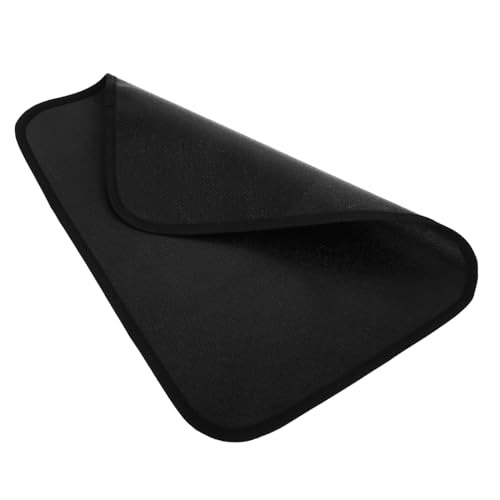 Toddmomy Mini Fire Pit Mat Heat Insulation and Fire Protection Rug for Indoor and Outdoor Use Safe for Tabletop and Patio