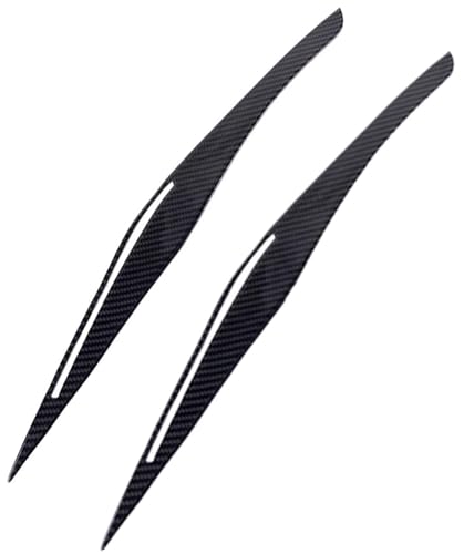 Sourcils de phares pour BMW E90 E91 2008-2011 cache paupière noir