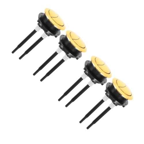Opiniones y reviews de Cisternas para inodoro . 42 DIYEAH 2 series Válvula De Drenaje De Inodoro Botón Pulsador De Cisterna De Inodoro Botón De Descarga Dorado Botón De Descarga De Inodoro Botón De Descarga Del Sistema De 2...
