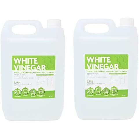 Hexeal WHITE VINEGAR | 10L | Food Grade Suitable for Cleaning, Baking, Cooking & Pickling Cover