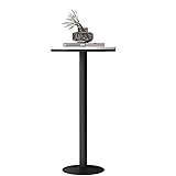 【Material de alta calidad】 Tapa de mesa redonda de mármol, resistente a los arañazos e impermeables, fáciles de limpiar y duraderos. El soporte de pintura para hornear de alta temperatura tiene buen color y brillo, alta dureza, buena resistencia al calor y larga vida útil.