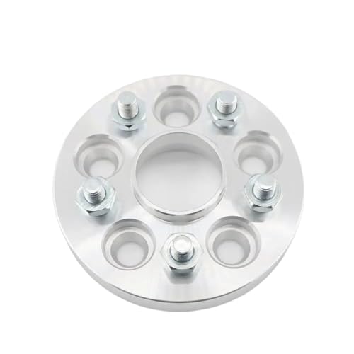 Coche Separadores Ruedas 2 Adaptadores Espaciadores Rueda Aluminio PCD 5x100 A 5x112 CB 57,1 A 73,1 Grosor 20 Mm/25 Mm Pernos 12 X 1,5, Accesorios Llantas Coche Espaciadores Ruedas(25mm)