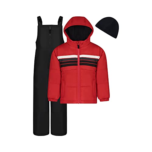 boys39 3-piece heavyweight bib snowsuit jacket and snow pant set