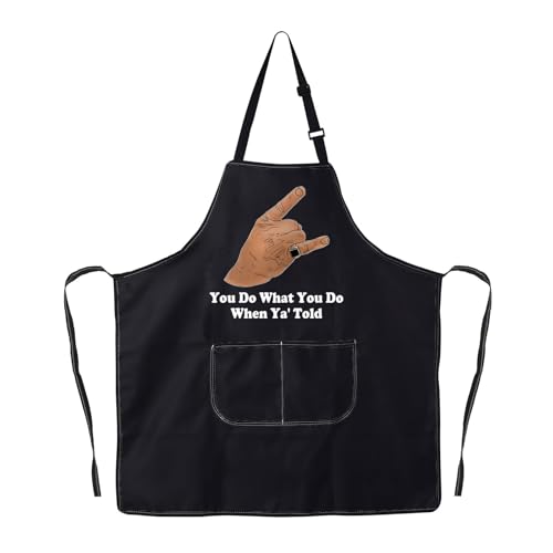 MNIGIU �E�H���i�b�g�ɃC���X�p�C�A���ꂽ�L�b�`���G�v���� You Do What You Do When Ya' Told Gifts Tony Fans Gifts �M�����O�X�^�[�f��G�v����(When Ya Told Apron)