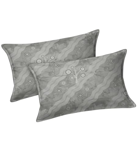 Image of Mafatlal 186 TC Metro Cotton Double Bed Bedsheet | 90x100 Inch|Soft, Breathable & Lightweight | Includes 2 Pillow Covers| Iron Grey 1