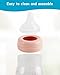 Silicone Nipple (S) for Spectra Baby Bottles, Slow Flow, 0m+, 4 Count