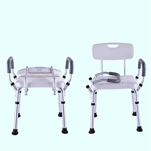 Tabouret de douche antidérapant avec accoudoirs pour une sécurité maximale - 5