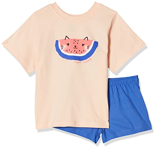 Pijama meia manga, Menina, Hering, Azul Médio,6