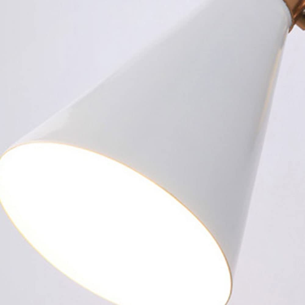 Luxus Wandleuchten Schlafzimmer Nachttischwandleuchte Leselampe Buchlampe Nordic Wohnzimmer Innendekoration Wandleuchte Flur Gang Nacht Wandleuchte Bekleidungsgeschäft Kreative LED-Beleuchtung(Weiß)