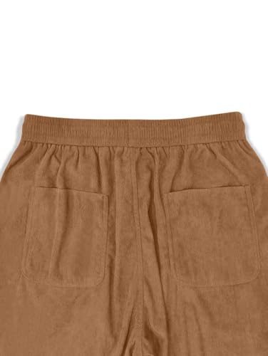 Image of ZAFUL Men's Corduroy Straight Leg Loose Fit Casual Pants